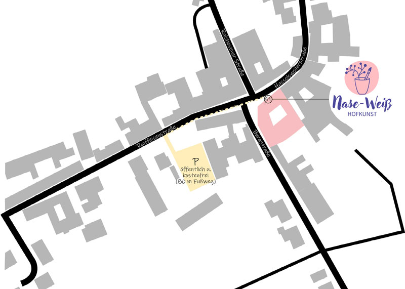 Lageplan Ort
