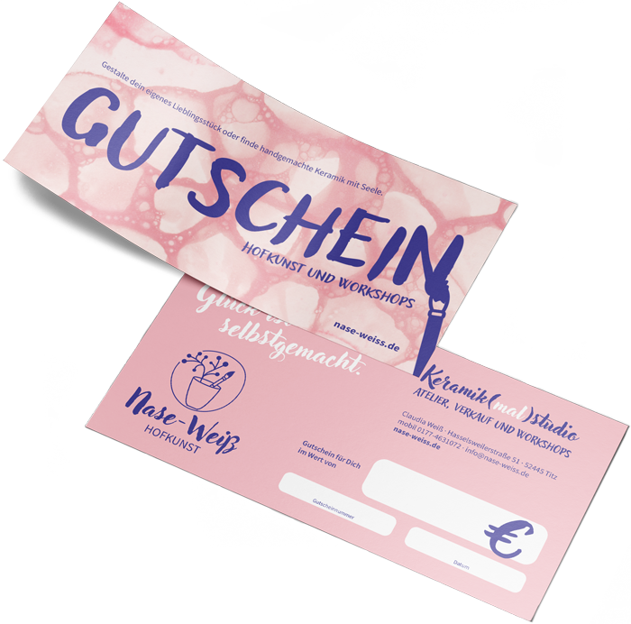 Nase Weiss Gutschein Nase Weiss Gutschein